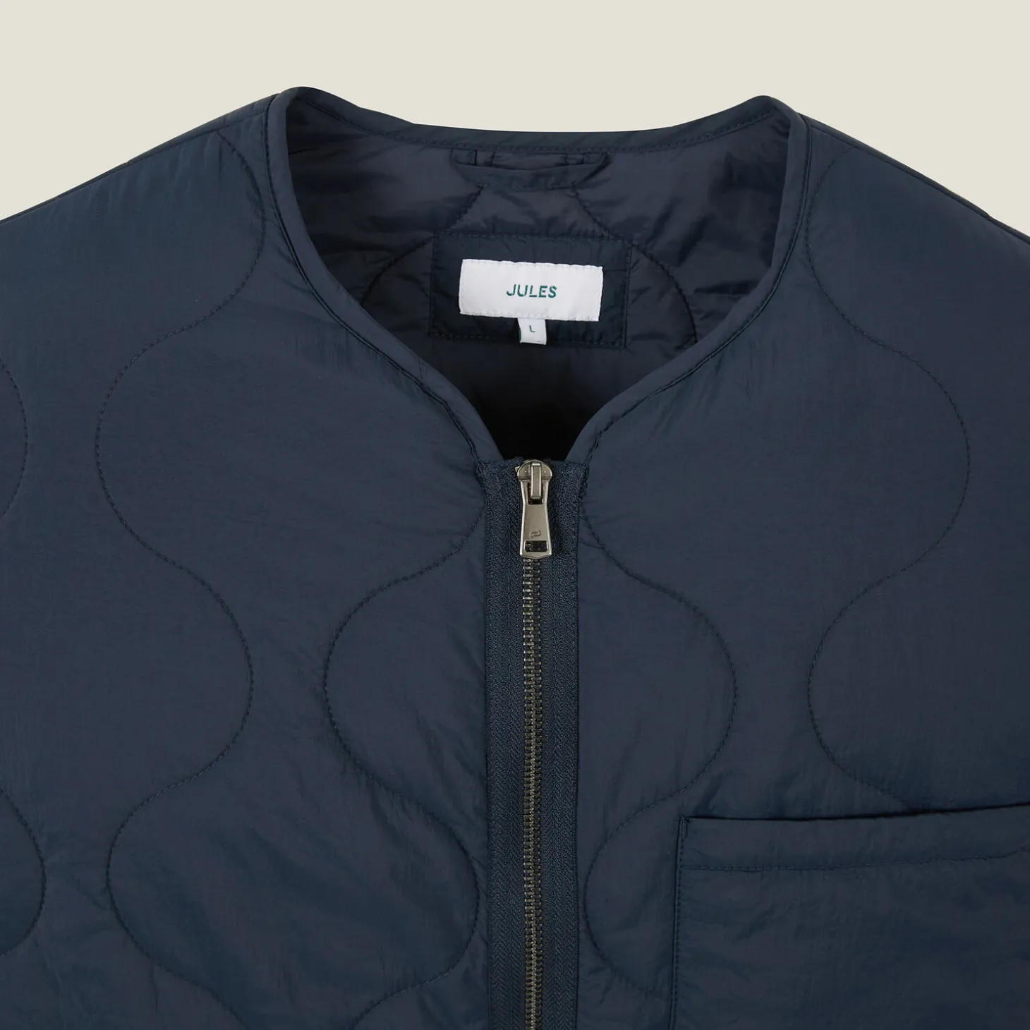 Cheap Licht, gewatteerd donsjack zonder mouwen Mantel & Jack