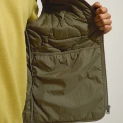 Store Licht, gewatteerd donsjack zonder mouwen Mantel & Jack