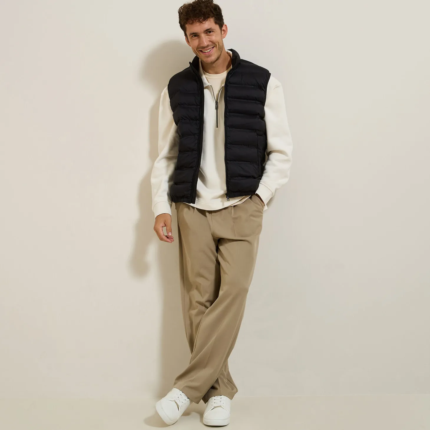 Clearance Lichte bodywarmer zonder mouwen Mantel & Jack