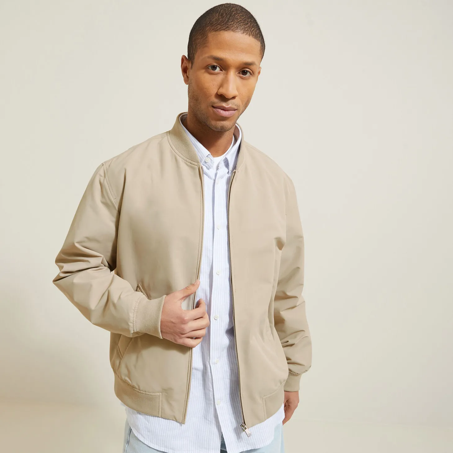 Best Sale Lichte jack met rits Mantel & Jack