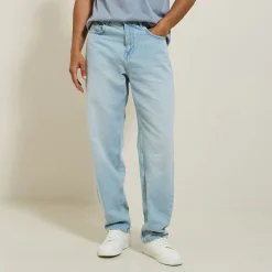 Clearance Loose fit jeans in 100% katoen Jeans Loose|Jeans