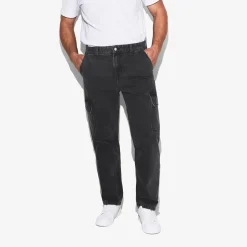 Fashion Loose fit jeans met cargozakken Cargo Jeans|Jeans Loose