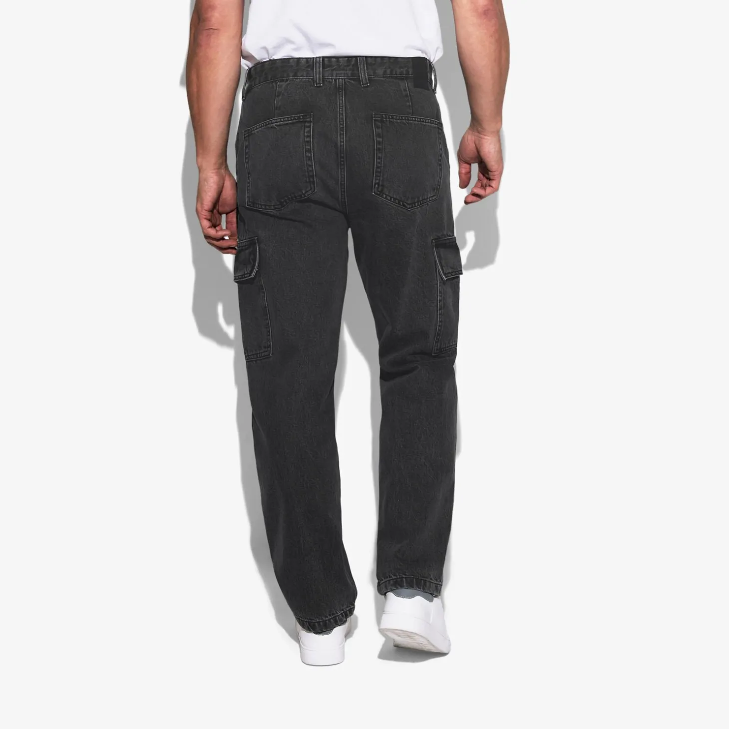 Fashion Loose fit jeans met cargozakken Cargo Jeans|Jeans Loose