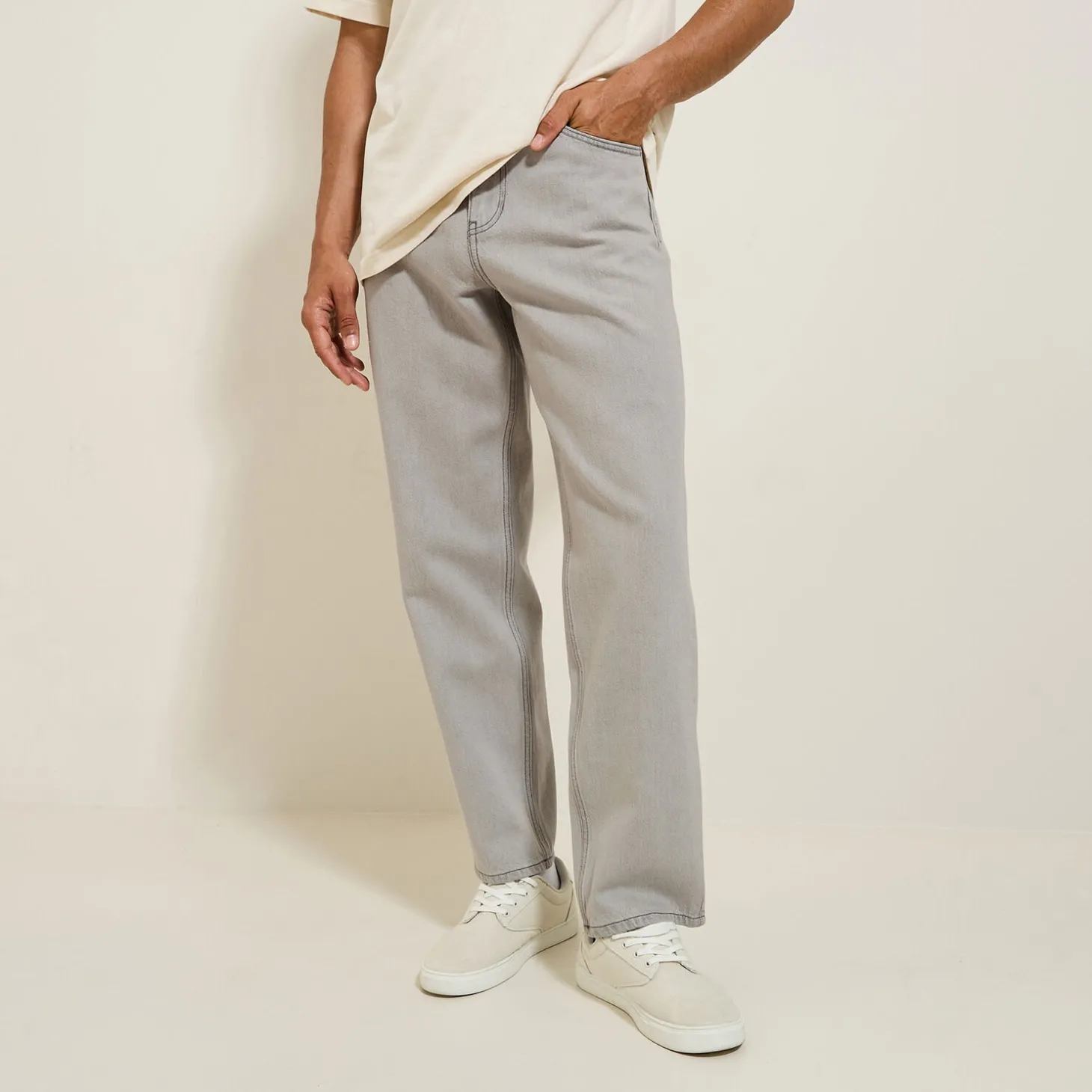 Fashion Loose jeans in 100% katoen Jeans Loose|Jeans