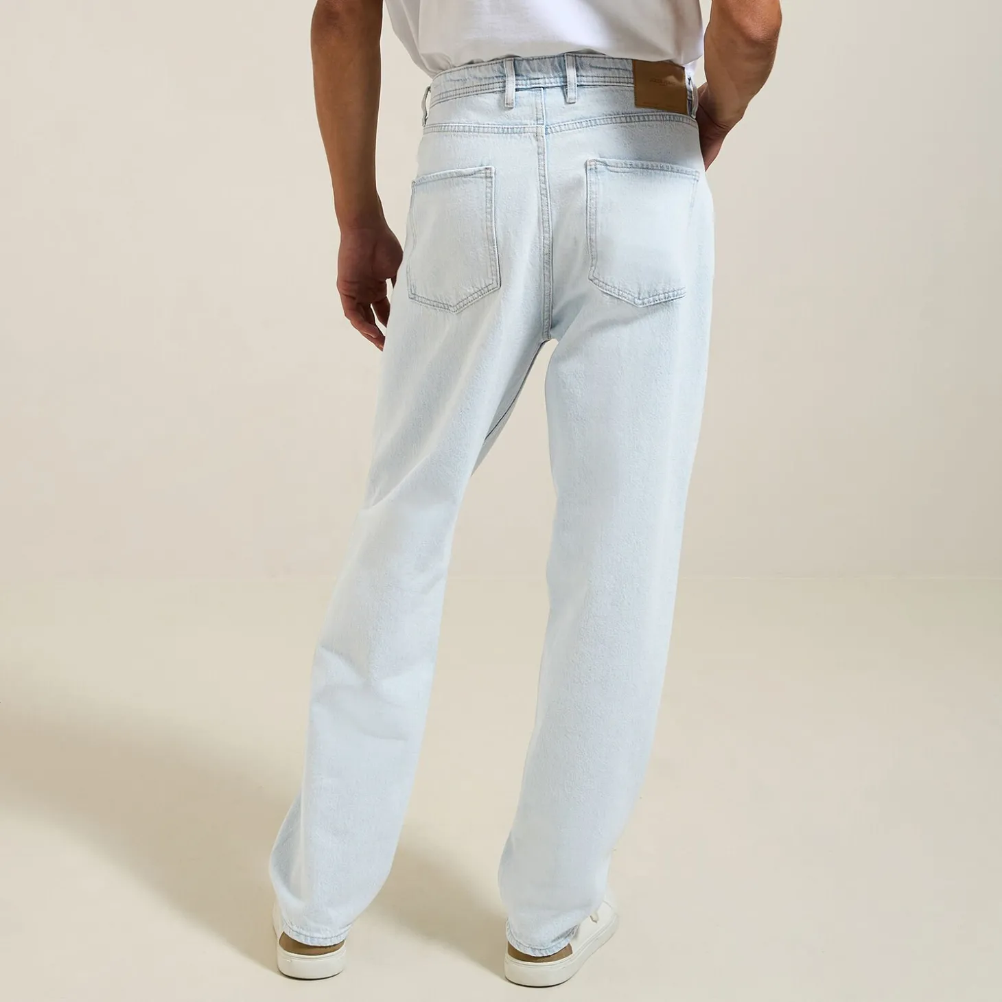 Clearance Loose jeans met gedraaide naden Jeans Loose|Jeans