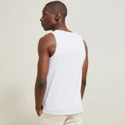 Online Mouwloos hemdje in 2x2 ribboord T-shirt