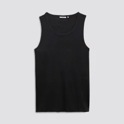 Online Mouwloos hemdje in 1x1 ribboord T-shirt