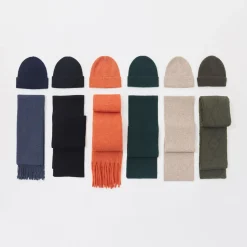 Outlet Muts in tricot met fleecebinnenkant Sjaal, Muts & Handschoenen