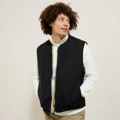 New Omkeerbaar mouwloos jasje Mantel & Jack