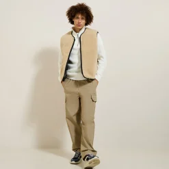 New Omkeerbaar mouwloos jasje Mantel & Jack