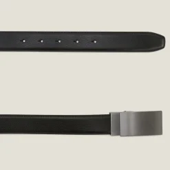 New Omkeerbare riem met plaatgesp Riem & Bretellen|Riem & Bretellen