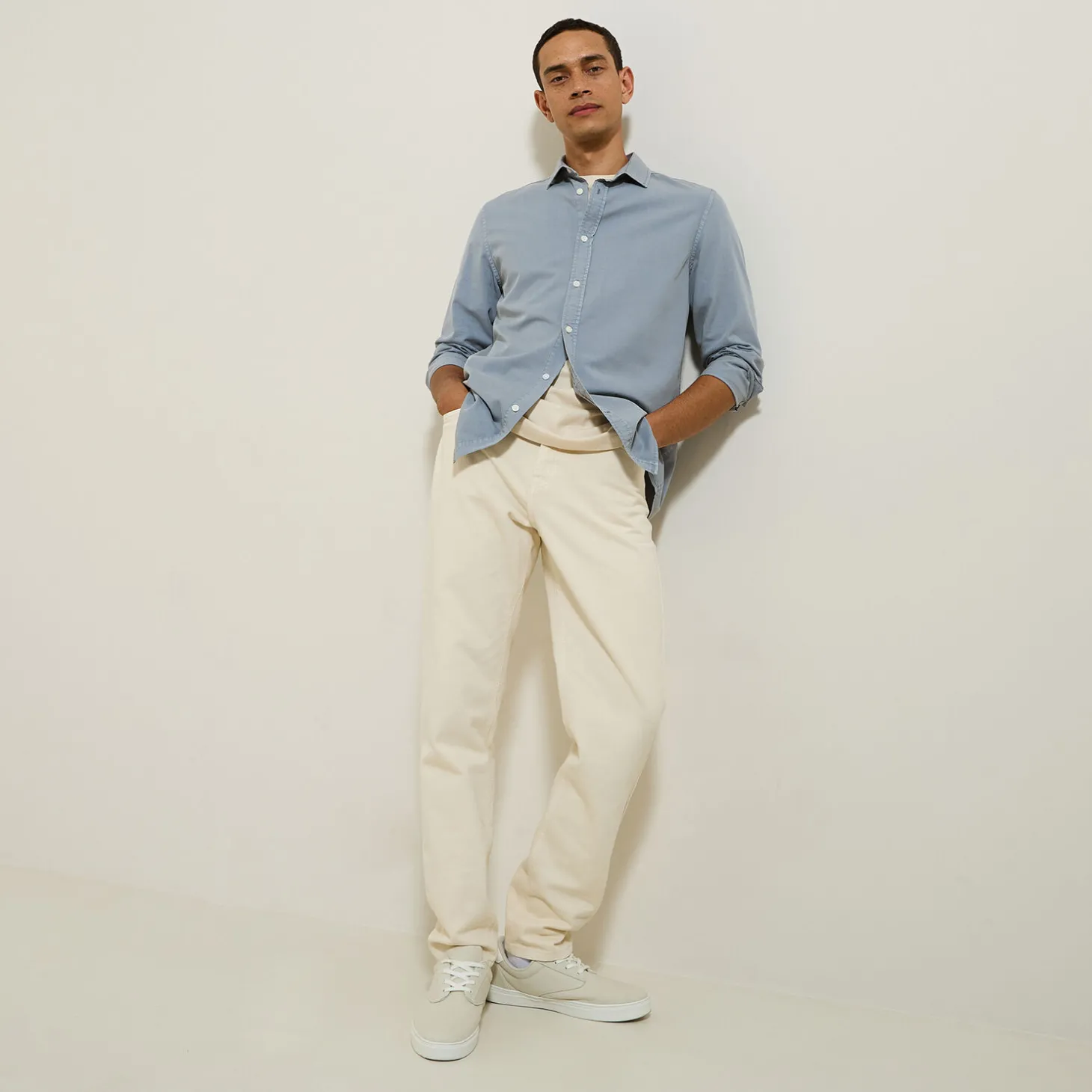 Best Sale Overhemd van tencelkatoen Overhemd