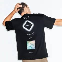 New Oversize T-shirt met ronde hals en print T-shirt