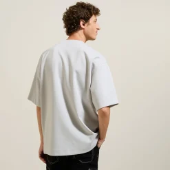 Discount Oversized t-shirt met ronde hals en print T-shirt