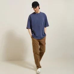 Cheap Oversized t-shirt met rugprint T-shirt