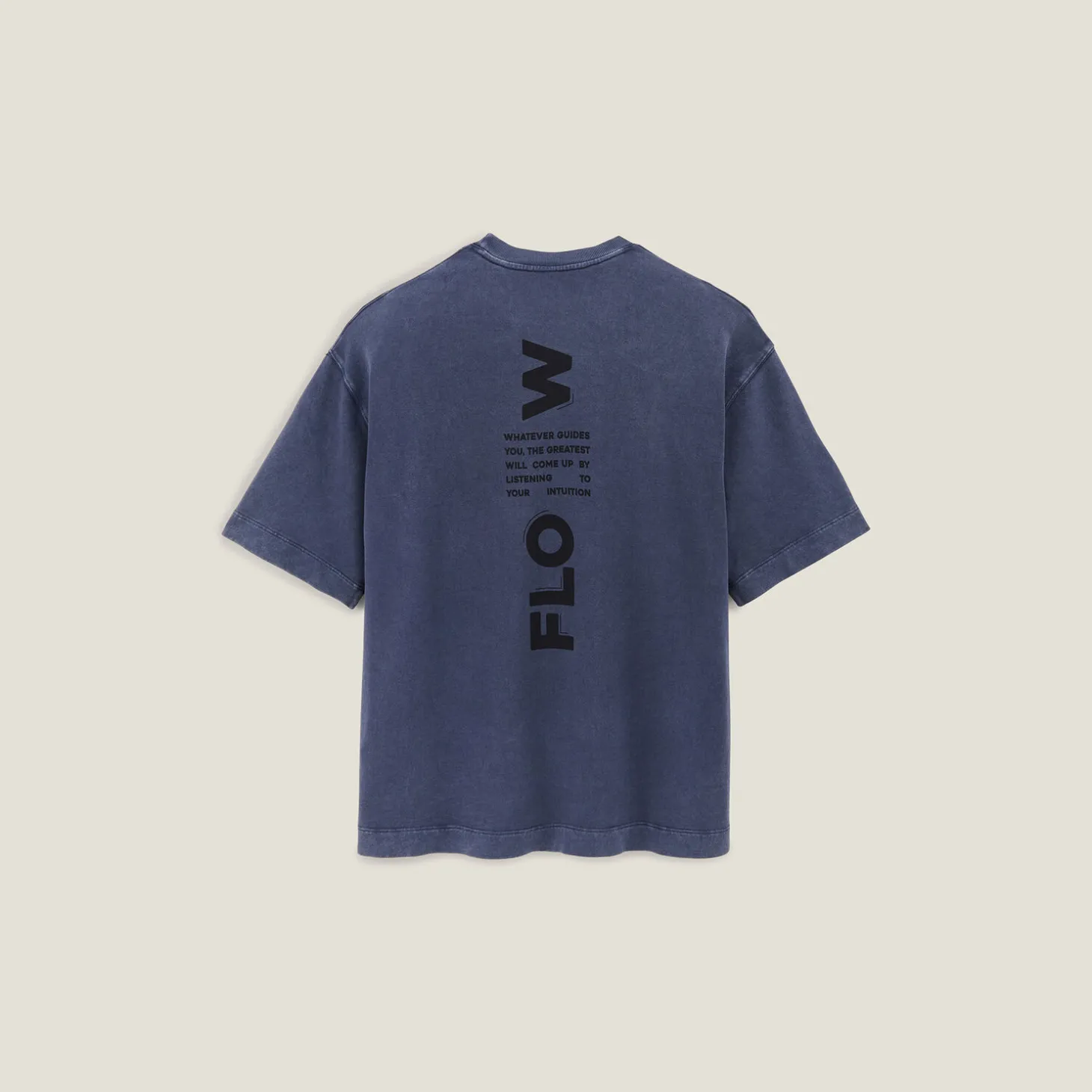 Cheap Oversized t-shirt met rugprint T-shirt