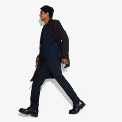 Online Pantalon Costume Bleu foncé Kostuumbroek|Broek