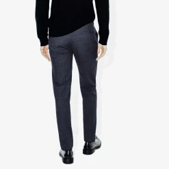 New Pantalon Costume Bleu foncé Broek|Kostuumbroek