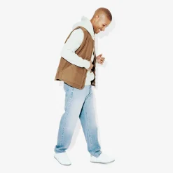 Flash Sale Pantalon Denim Bleu moyen Jeans Loose|Jeans