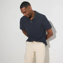 Shop Polo in piquékatoen met korte mouwen  Polo