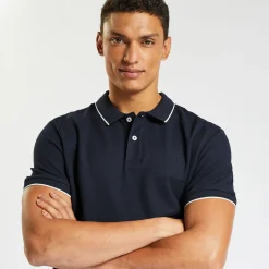 Online Polo in piquékatoen met korte mouwen Polo
