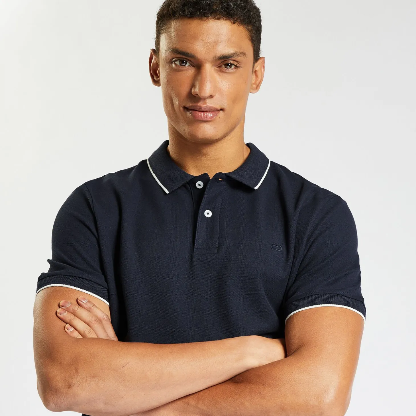 Online Polo in piquékatoen met korte mouwen Polo