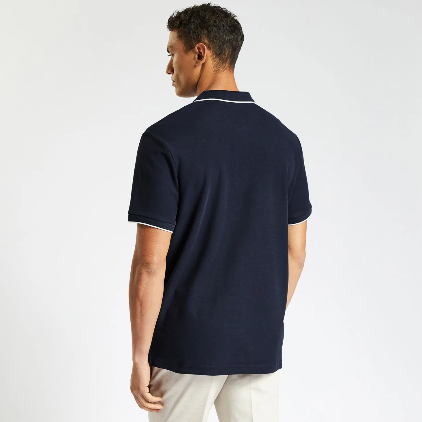 Online Polo in piquékatoen met korte mouwen Polo