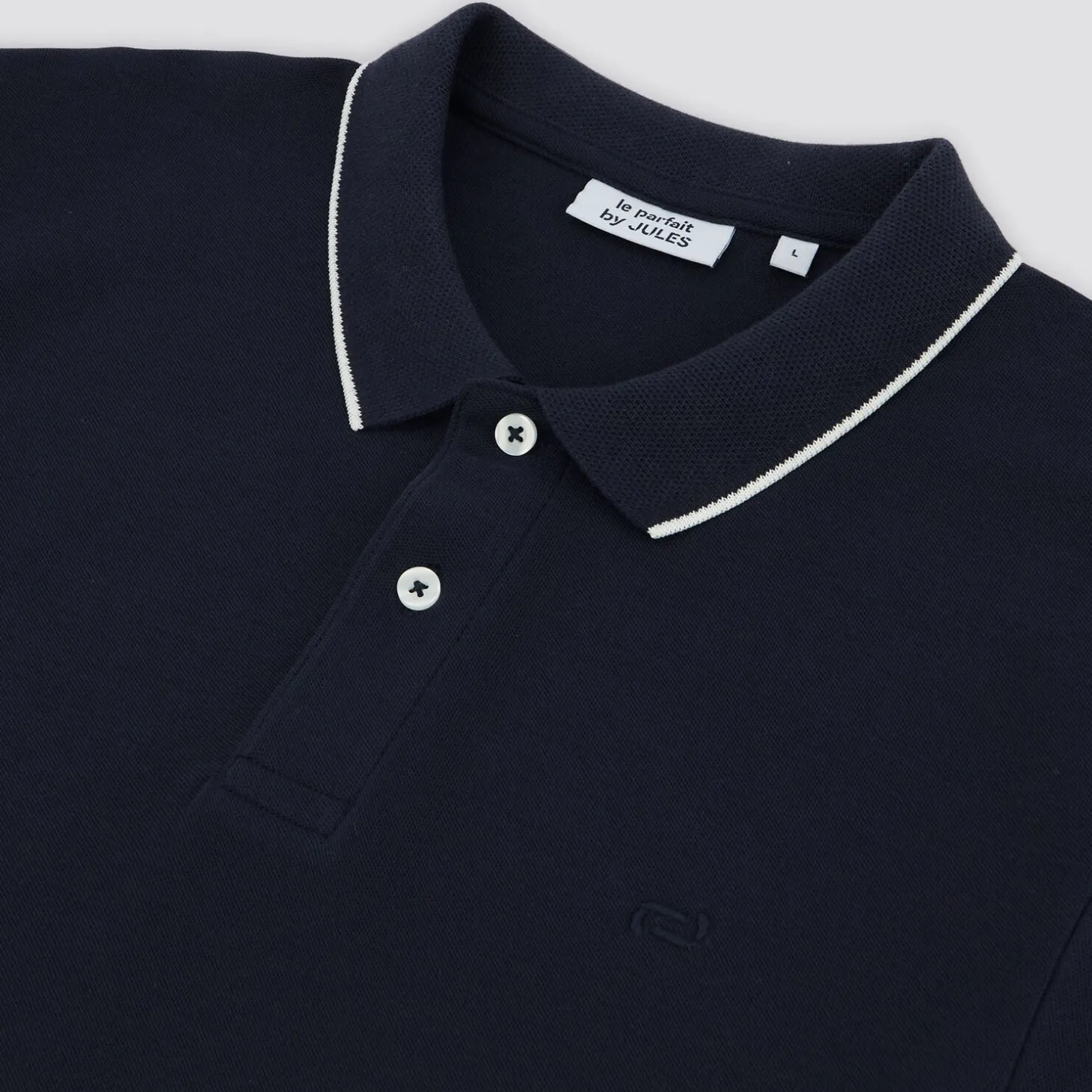 Online Polo in piquékatoen met korte mouwen Polo