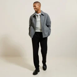 Store Polo in piquéstof met lange mouwen en relax snit Polo