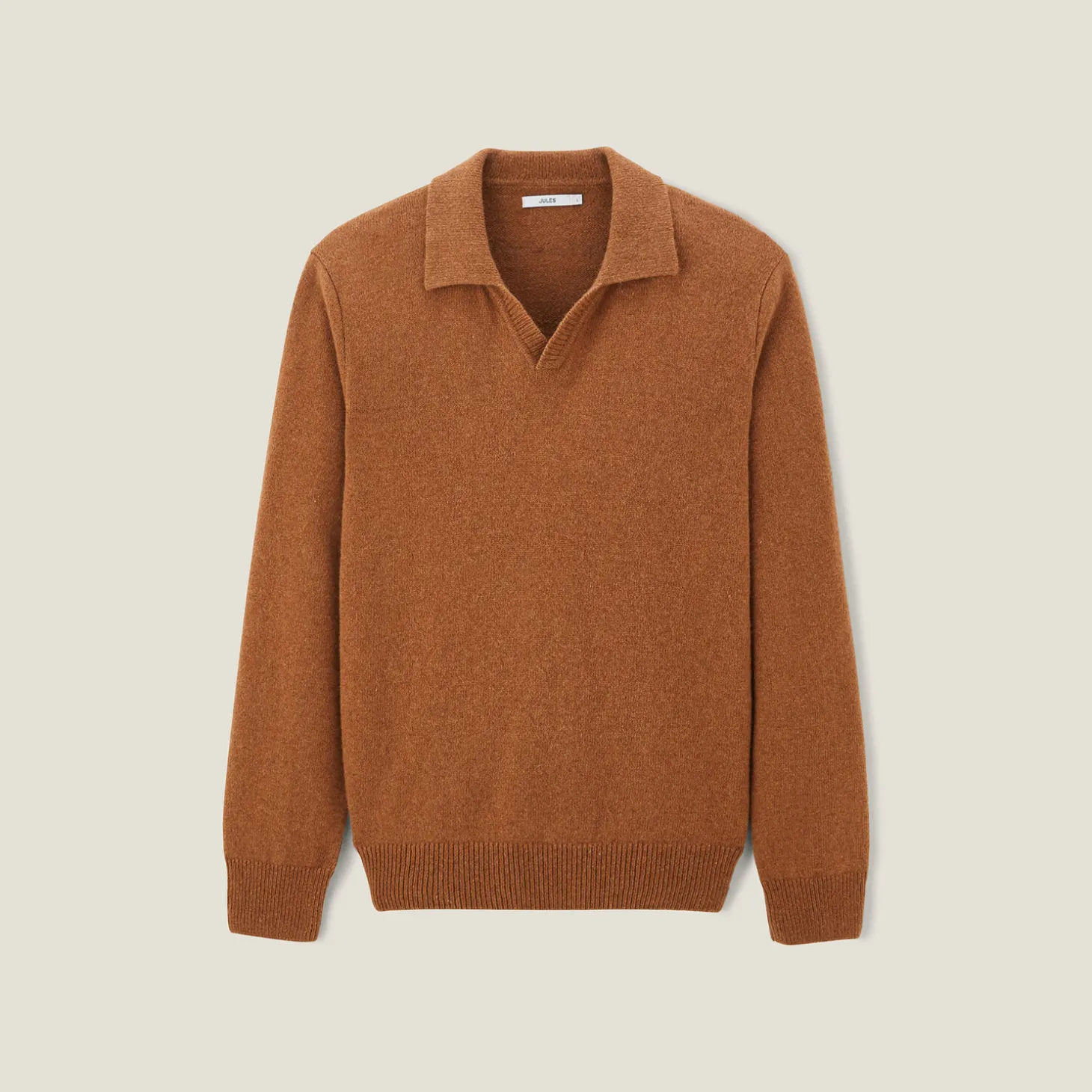 Shop Polo in tricot met resortkraag Trui