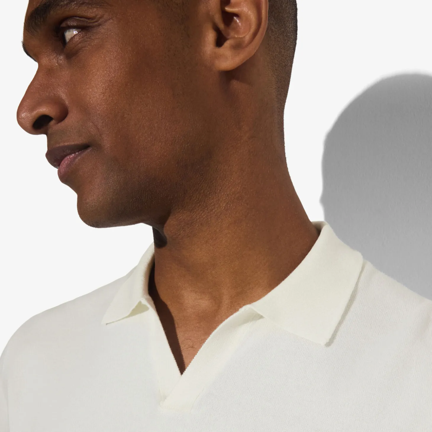 Store Polo in tricot met resortkraag Trui