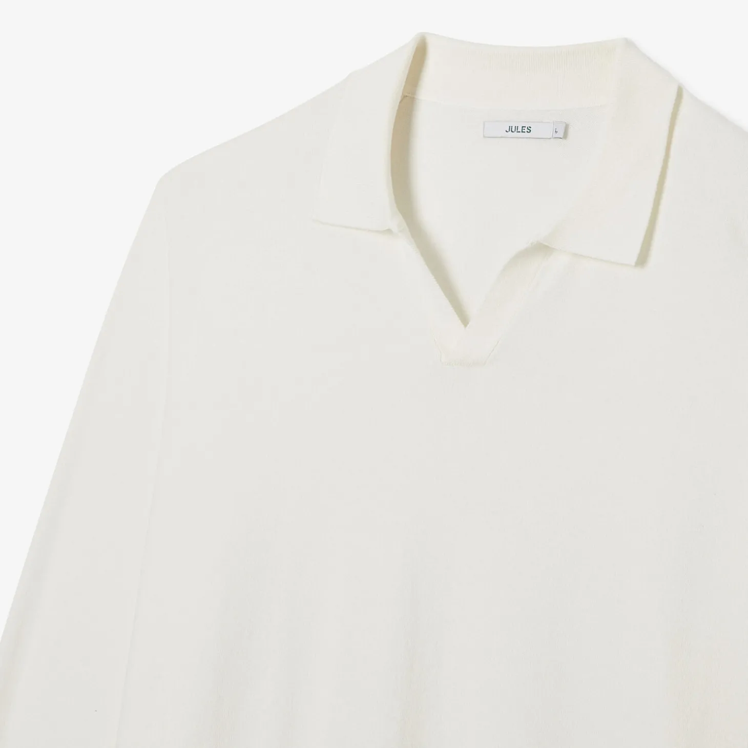 Store Polo in tricot met resortkraag Trui