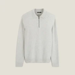 New Polo in tricot met ritskraag Trui