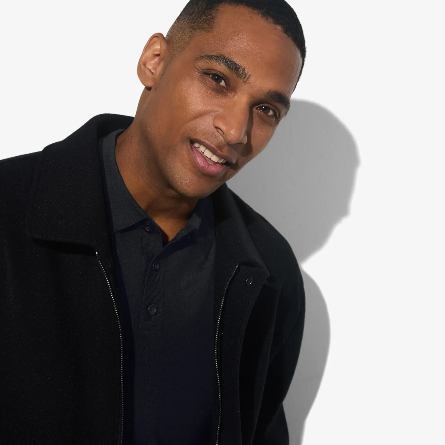 Discount Polo met knoopkraag in merinoswol Trui