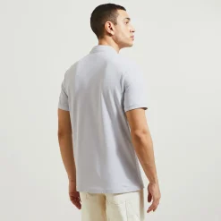 Best Sale Polo met korte mouwen en mao-kraag in piquékatoen Polo