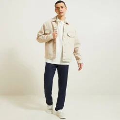 Store Polo met korte mouwen en borstprint Polo