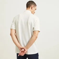 Store Polo met korte mouwen en borstprint Polo