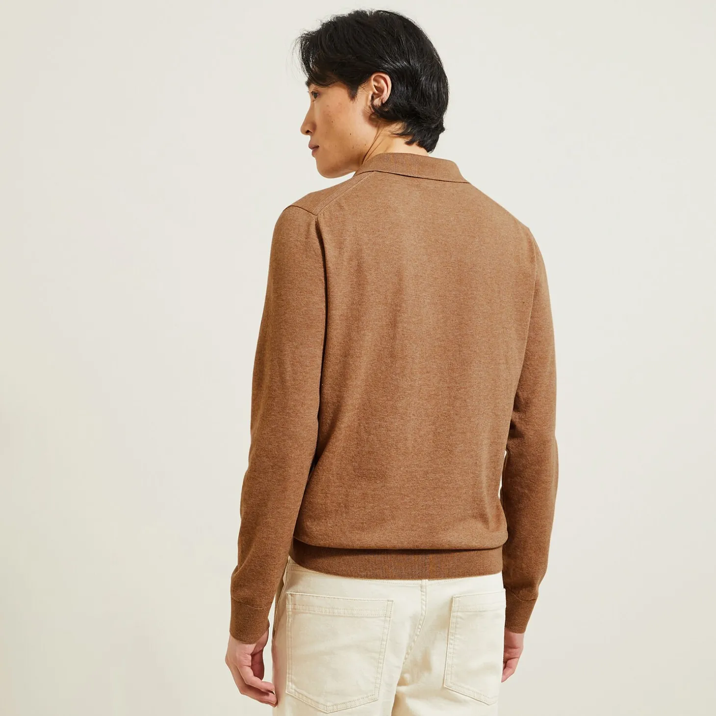 Online Polotrui resortkraag, lange mouwen Trui