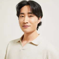 Outlet Polotrui resortkraag, lange mouwen Trui