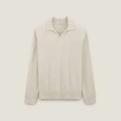 Outlet Polotrui resortkraag, lange mouwen Trui