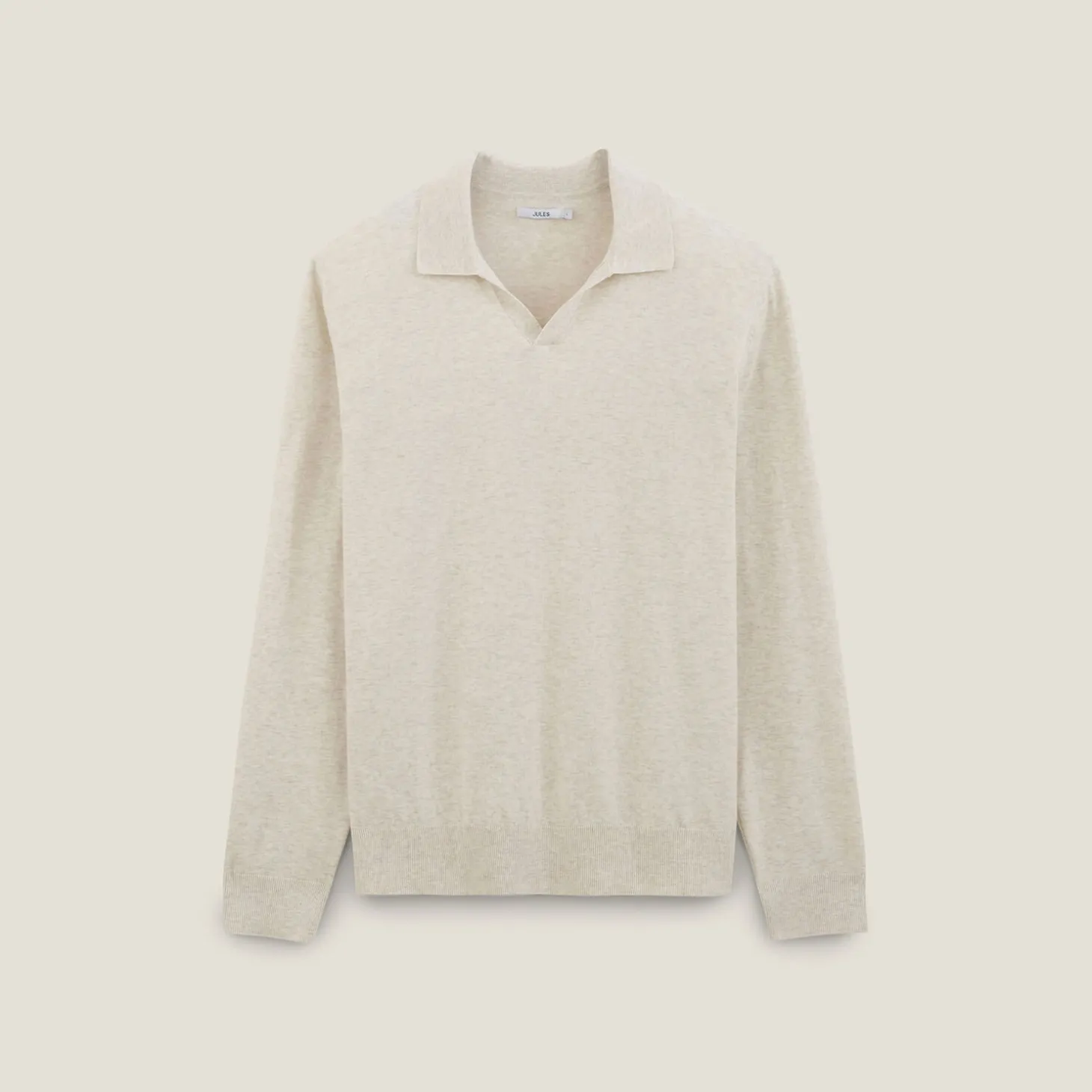 Outlet Polotrui resortkraag, lange mouwen Trui