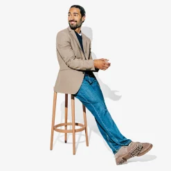 New Pull Bleu moyen Trui