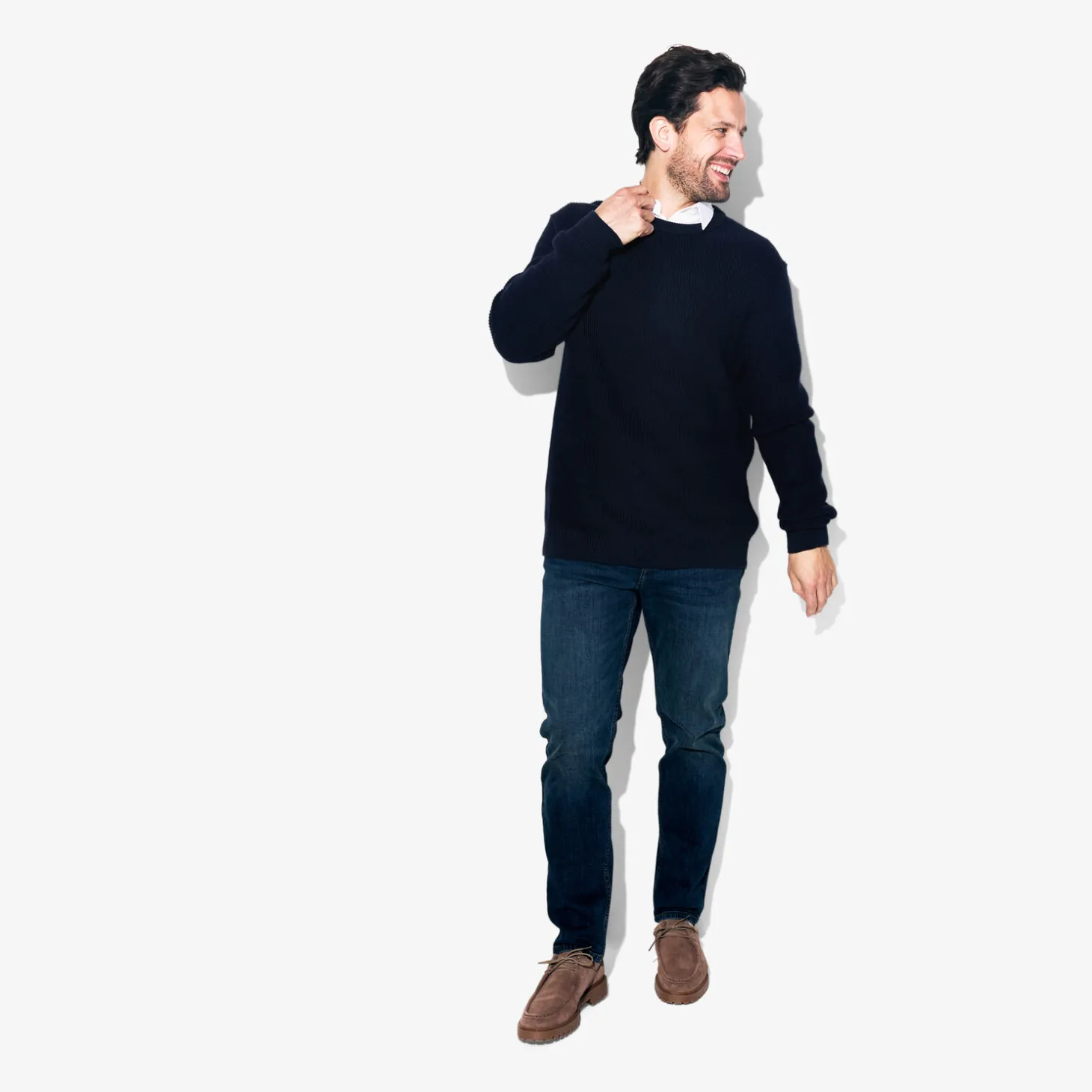 Fashion Pull Bleu moyen Trui