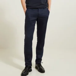 Discount Rechte broek 100% linnen Broek Chino|Broek