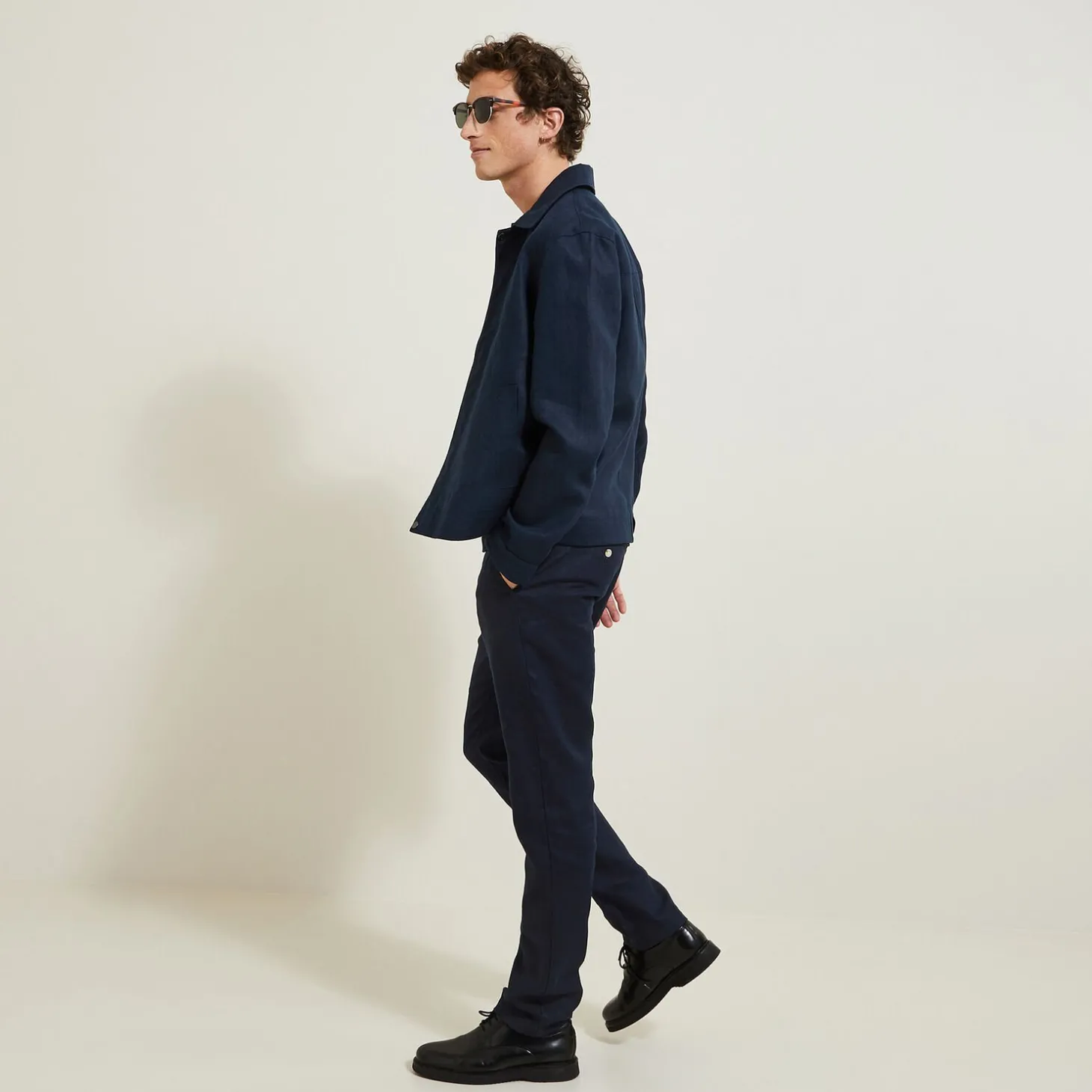 Discount Rechte broek 100% linnen Broek Chino|Broek