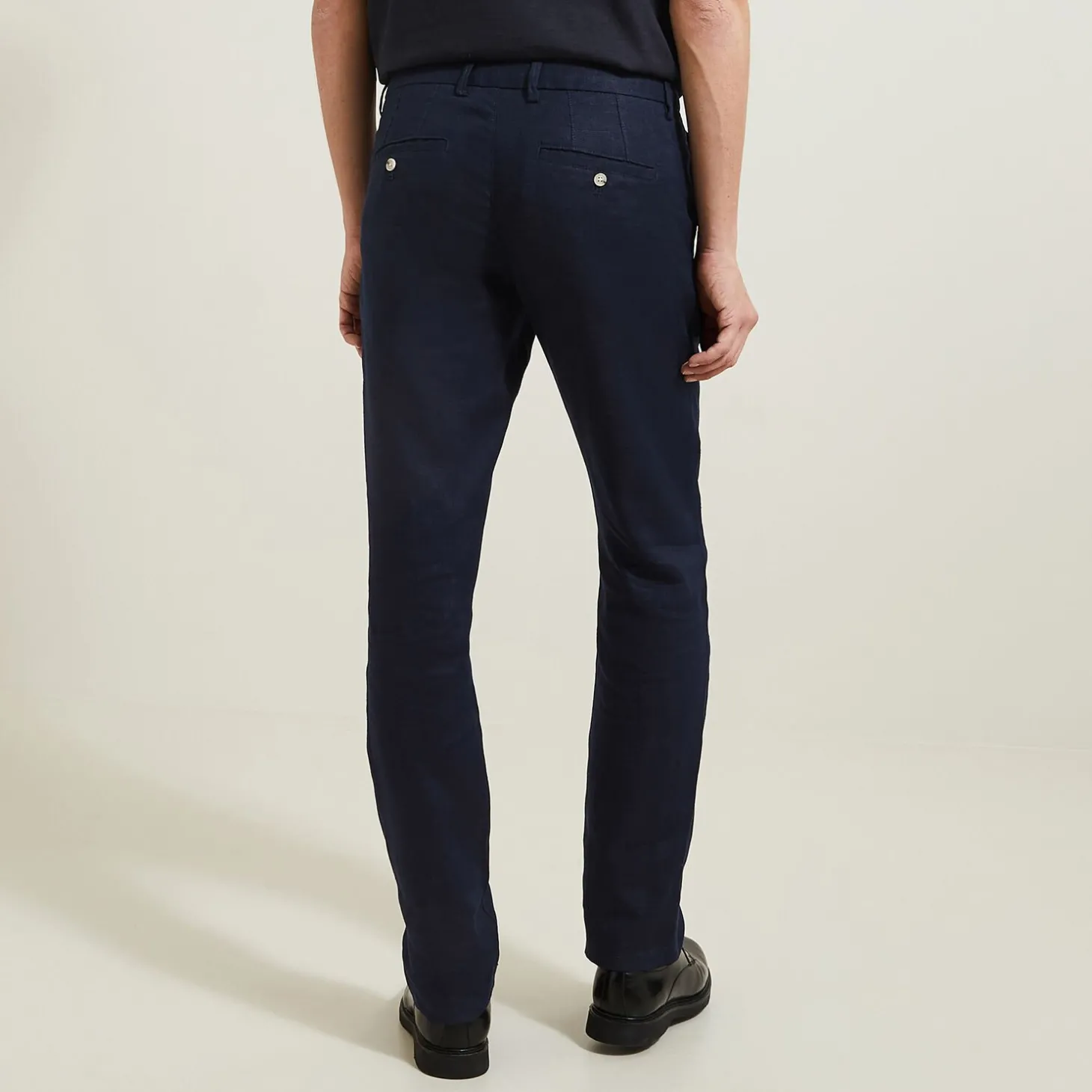 Discount Rechte broek 100% linnen Broek Chino|Broek