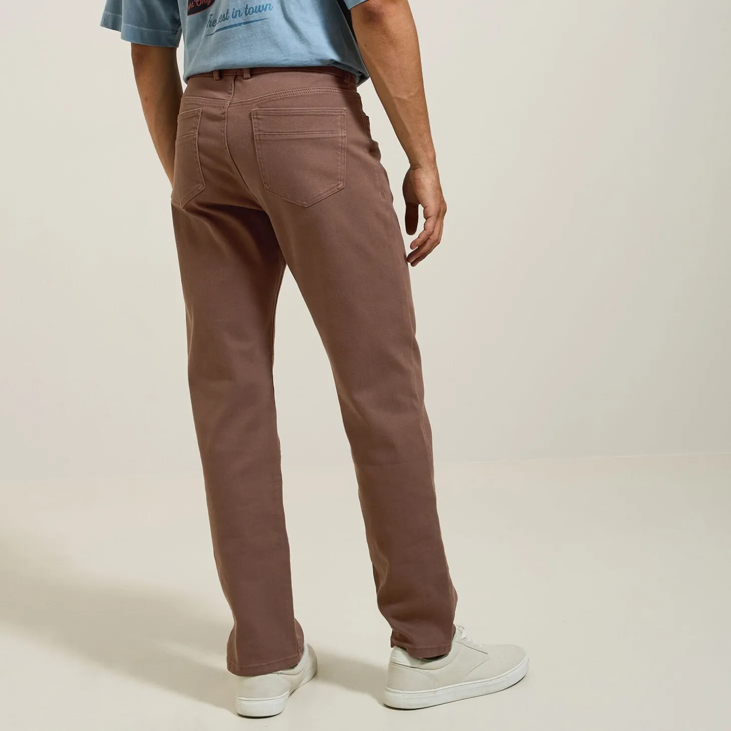 Sale Regular broek met vijf zakken Broek Chino|Broek