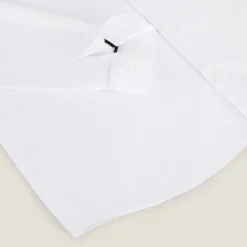 Online Regular effen hemd in biokatoen Formele Overhemden|Overhemd