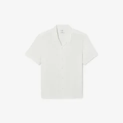 Fashion Regular effen hemdje in katoentricot Overhemd