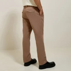 New Regular fit twill broek Broek
